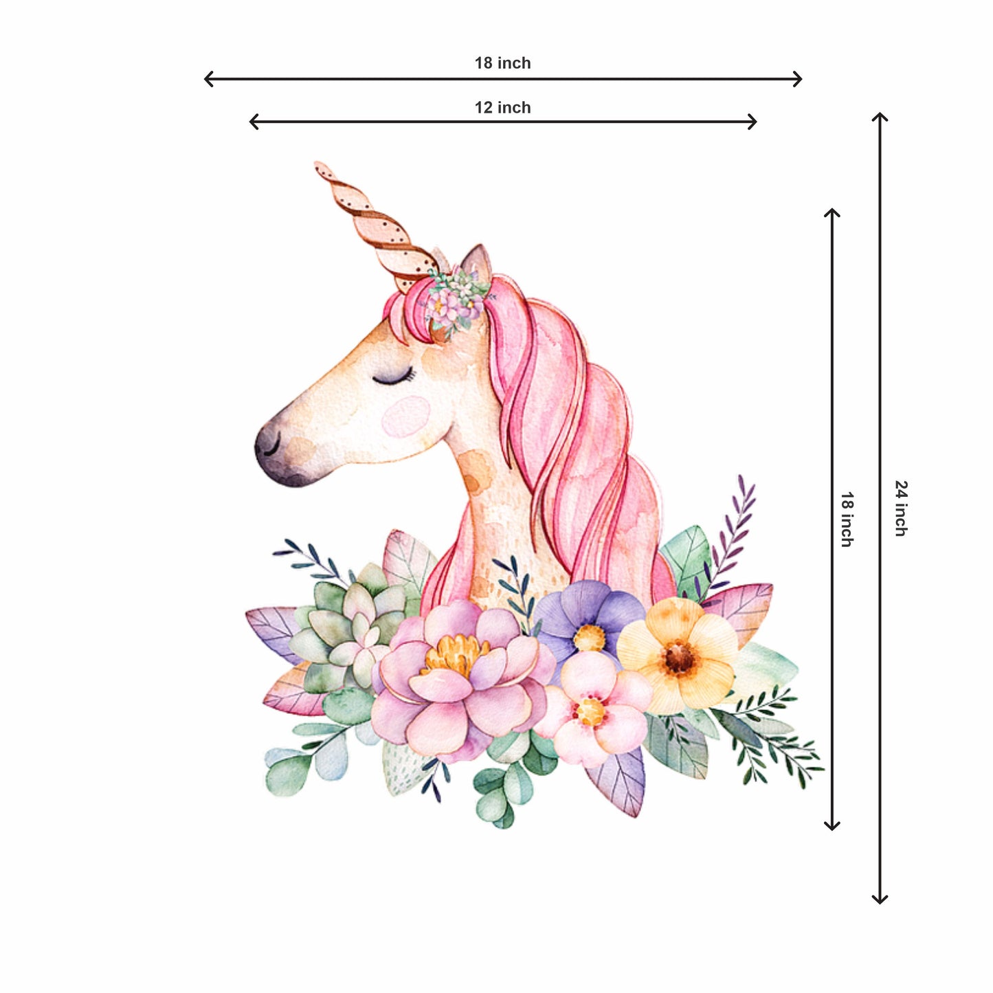 Unicorn Theme Cutout - BP 0001