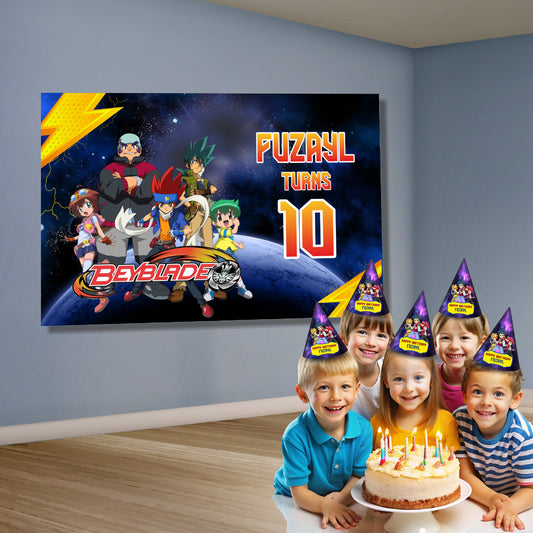 Beyblade Theme Movie Backdrop