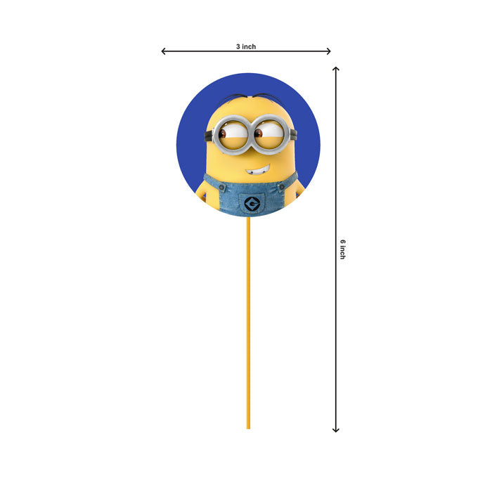 Minions Theme Classic Cupcake Topper