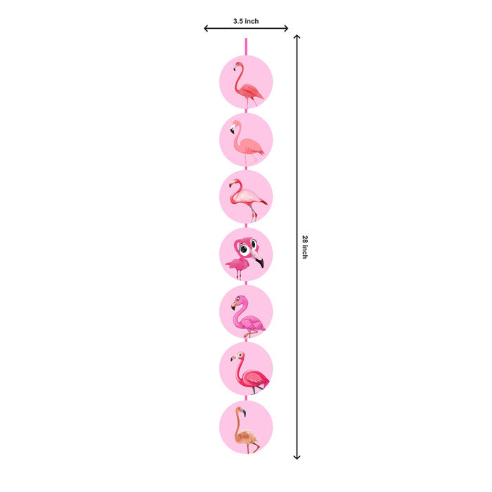 Flamingo Theme Round Danglers
