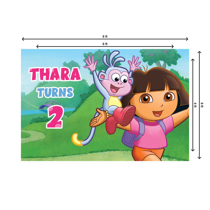 Dora the Explorer Theme Backdrop