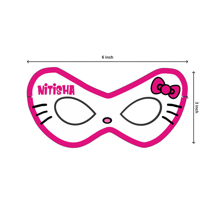 Hello Kitty Theme Personalized Eye Mask