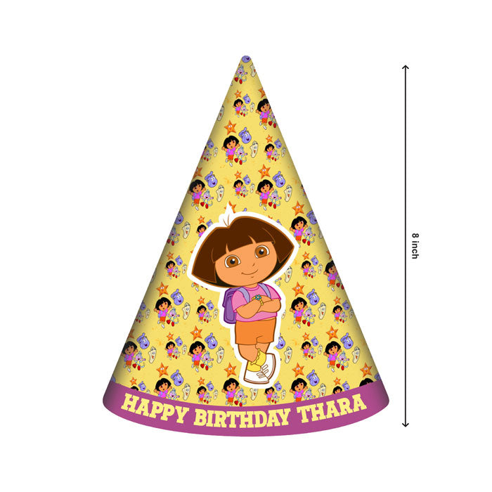 Dora the Explorer Theme Personalized Hat