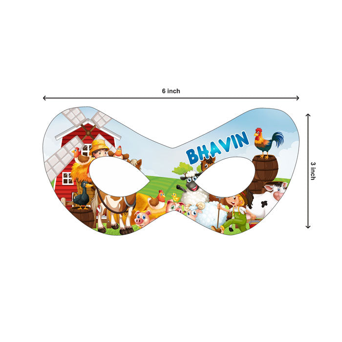 Farm Theme Personalized Eye Mask