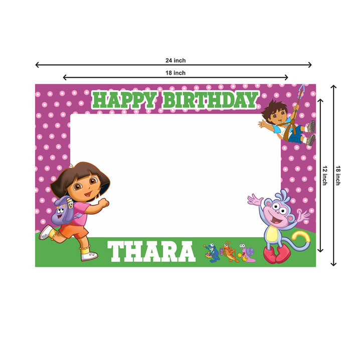 Dora the Explorer Theme Photobooth