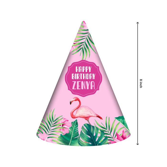 Flamingo Theme Personalized Hat