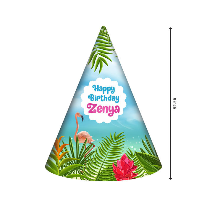 Flamingo Theme Customized Hat