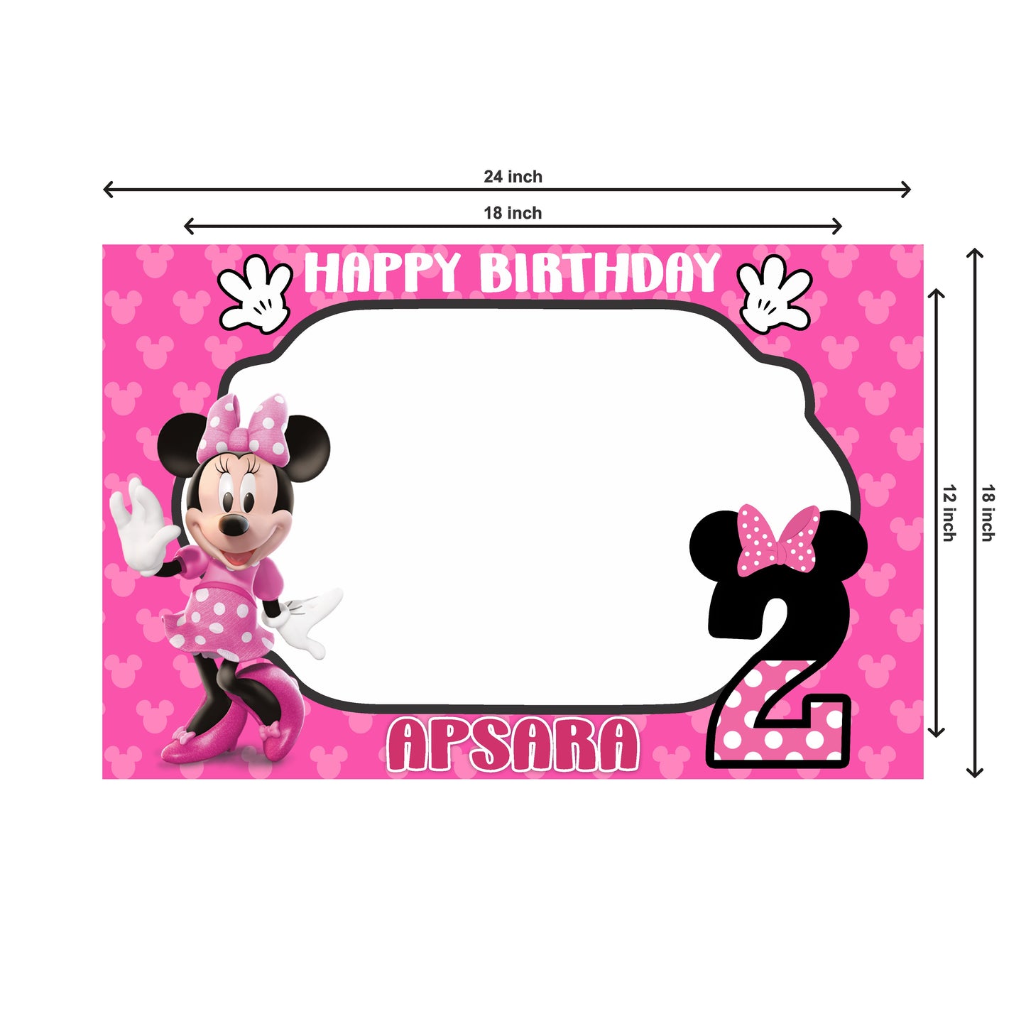 Minnie Mouse Theme Photobooth