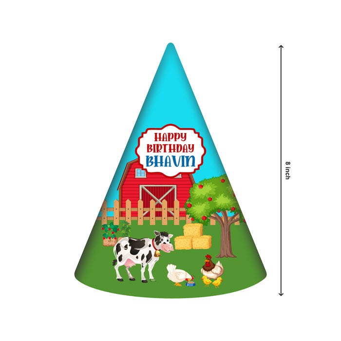 Farm Theme Customized Hat