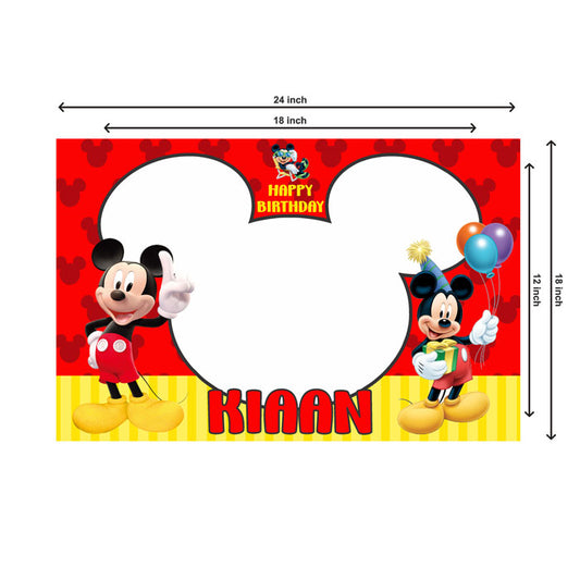 Mickey Mouse Theme Photobooth
