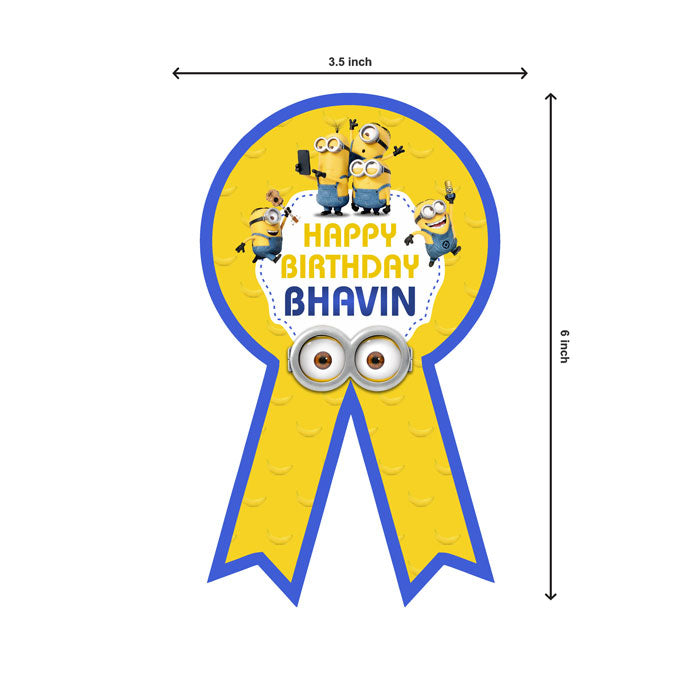 Minions Theme Badge