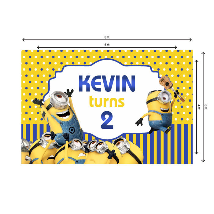 Minions Theme Classic Backdrop
