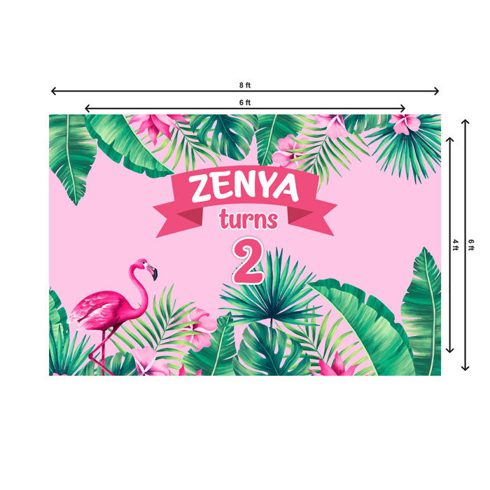 Flamingo Theme Classic Backdrop
