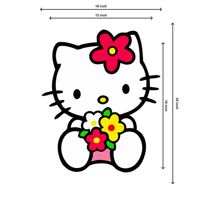 Hello Kitty Theme Cutout - BP 04
