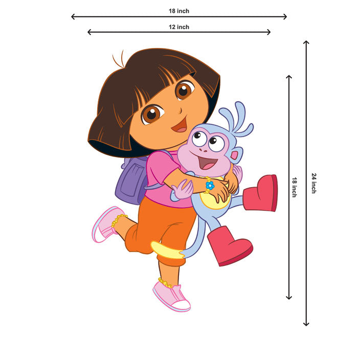 Dora the Explorer Theme Cutout - BP 05