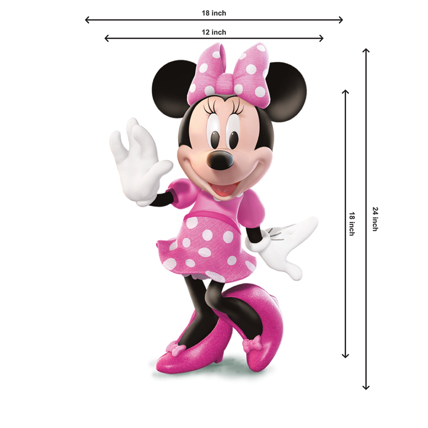 Minnie Mouse Theme Cutout - BP 02