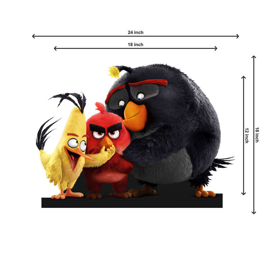 Angry Birds Theme Cutout - BP 01