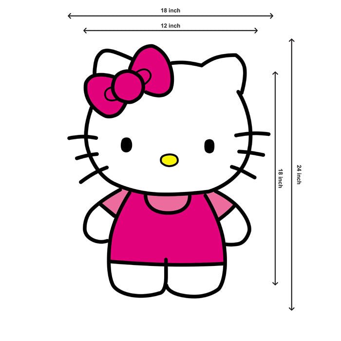 Hello Kitty Theme Cutout - BP 10