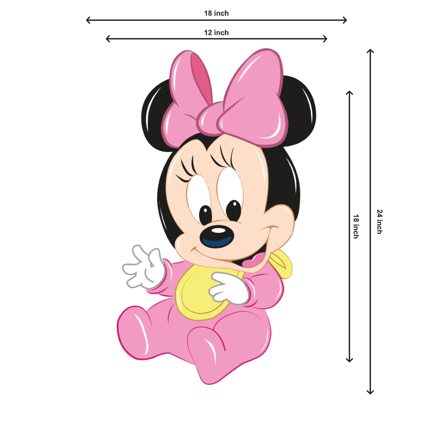 Minnie Mouse Theme Cutout - BP 14