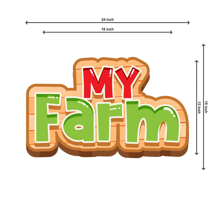 Farm Theme Cutout - BP 0001