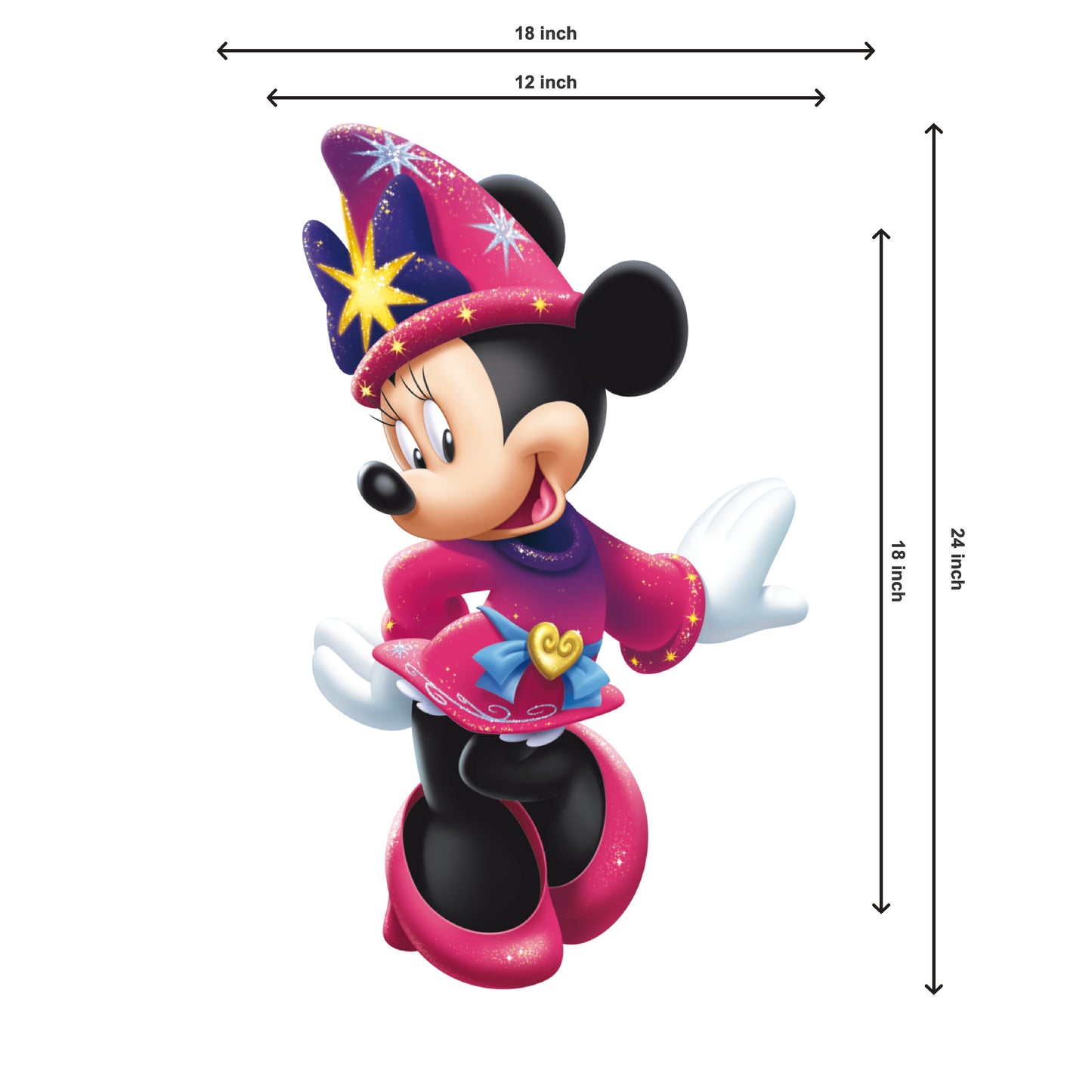 Minnie Mouse Theme Cutout - BP 13