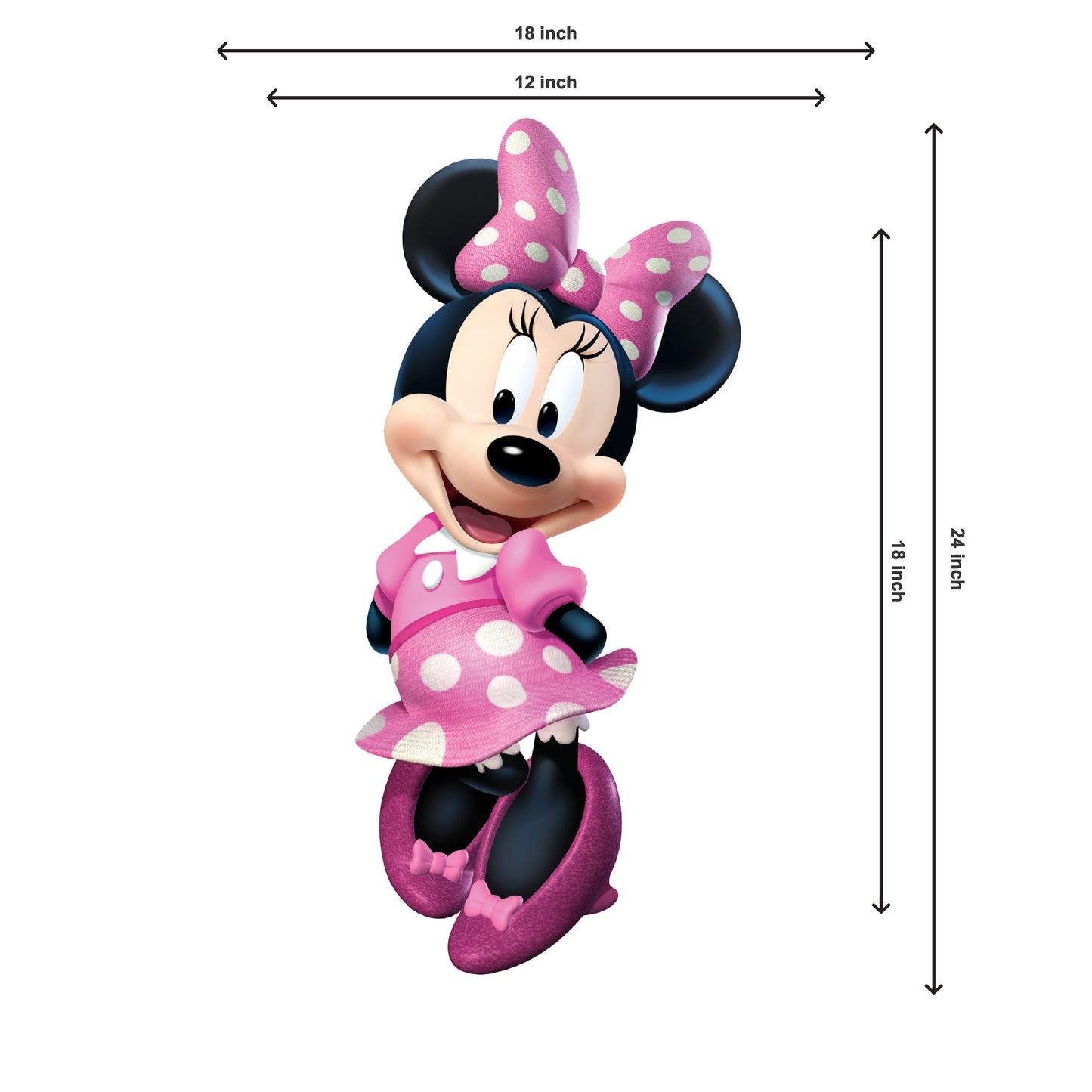 Minnie Mouse Theme Cutout - BP 09