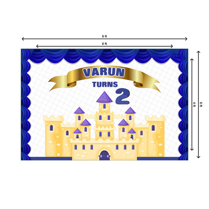 Prince Theme Personalized Backdrop