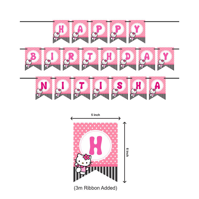 Hello Kitty Theme Bunting