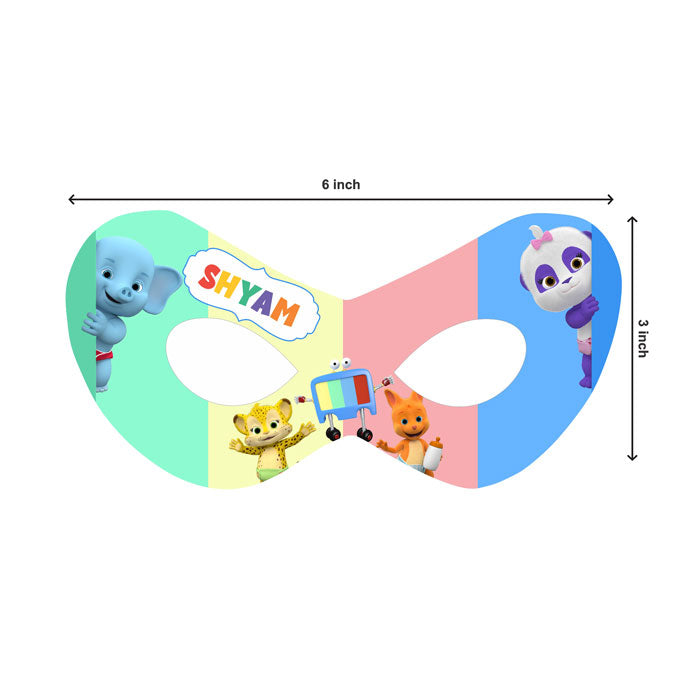 Word Party Theme Customized Eye Mask