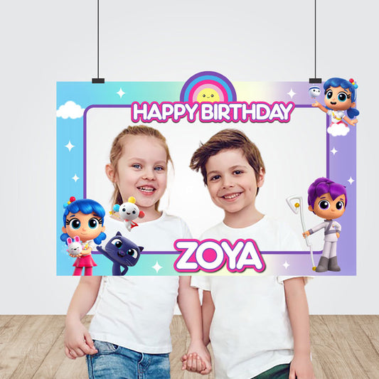 True & the Rainbow Kingdom Theme Photobooth