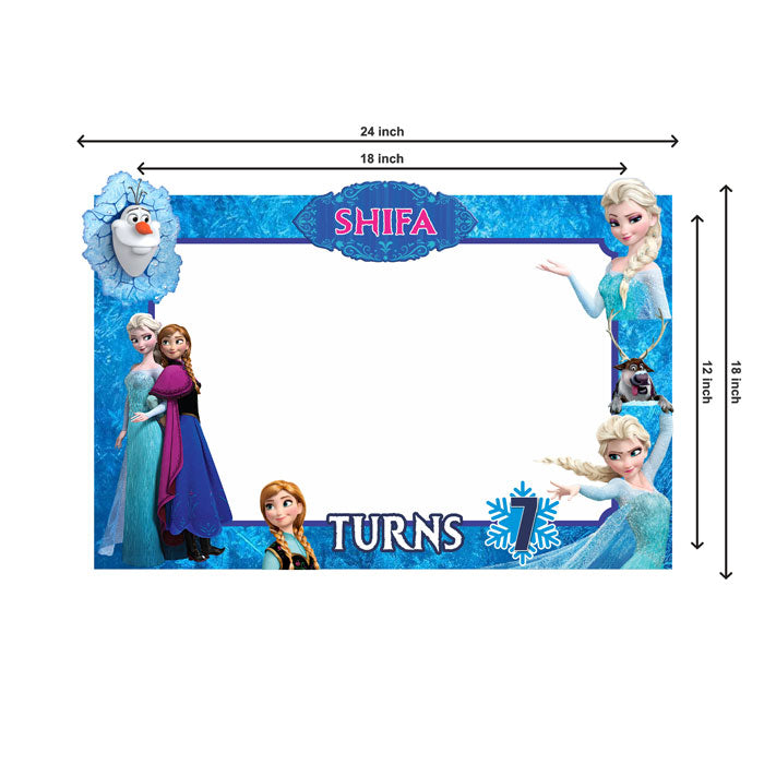 Frozen Theme Photobooth