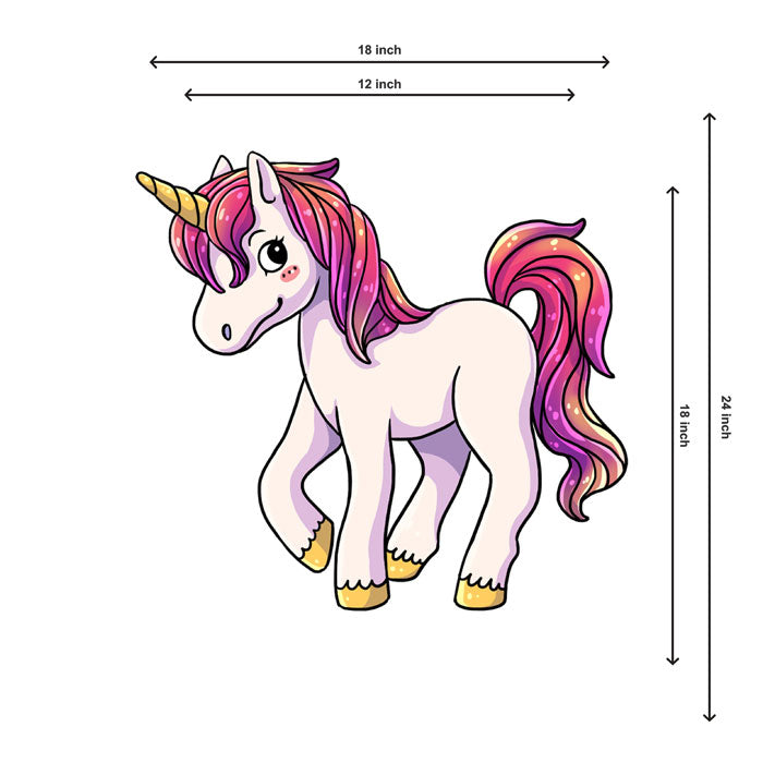 Unicorn Theme Cutout - BP 11
