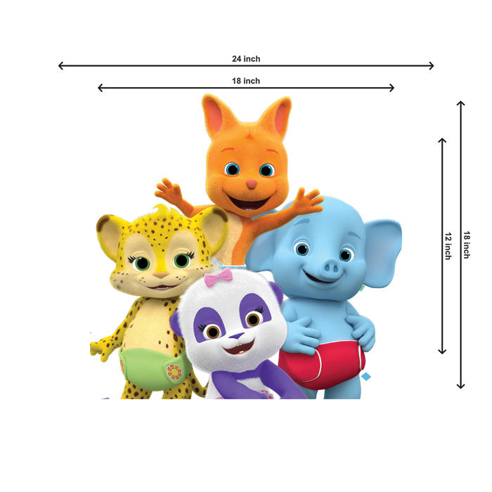 Word Party Theme Cutout - BP 01