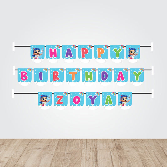 True & the Rainbow Kingdom Theme Bunting