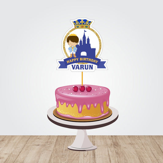 Prince Theme Caketopper