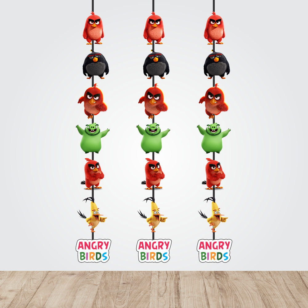 Angry Birds Theme Danglers