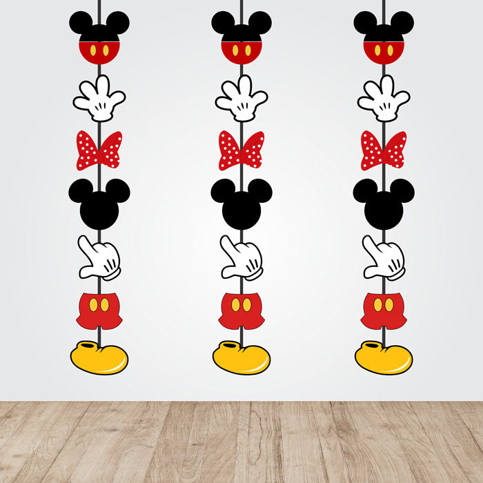 Mickey Mouse Theme Classic Danglers