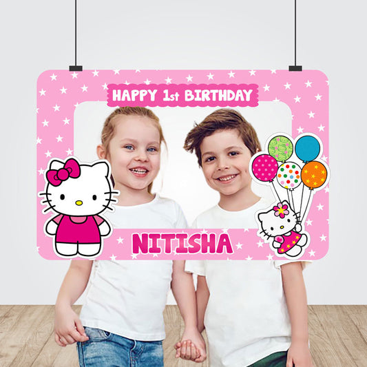 Hello Kitty Theme Personalized Photobooth