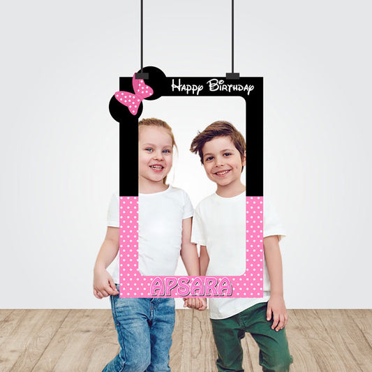 Minnie Mouse Theme Personalized Photobooth