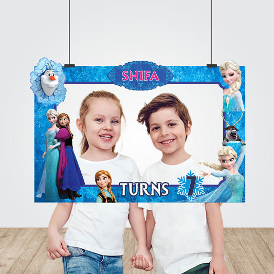 Frozen Theme Photobooth