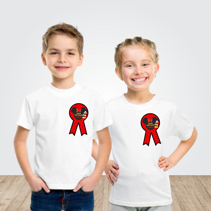 Mickey Mouse Theme Badge