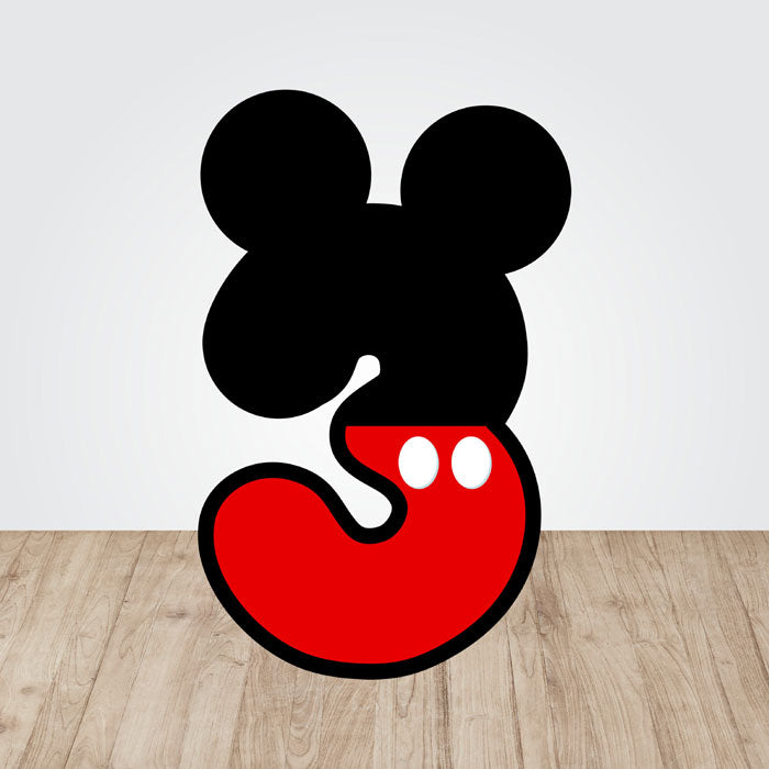 Mickey Mouse Theme Cutout - BP 01