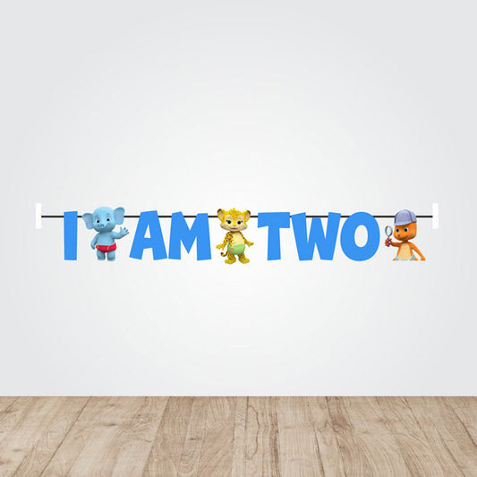 Word Party Theme Age Bunting