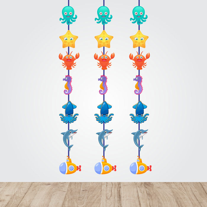 Under the sea Theme Classic Danglers