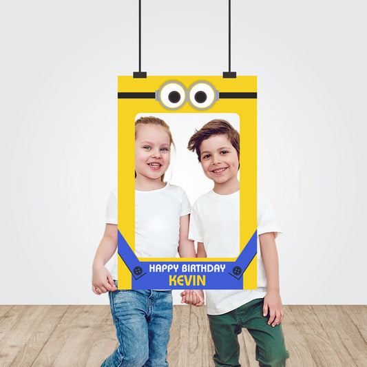 Minions Theme Personalized Photobooth