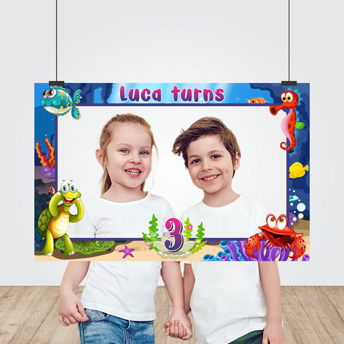 Under the sea Theme Photobooth