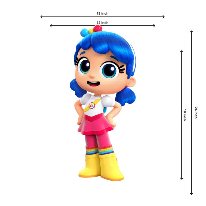 True & the Rainbow Kingdom Theme Cutout - BP 04