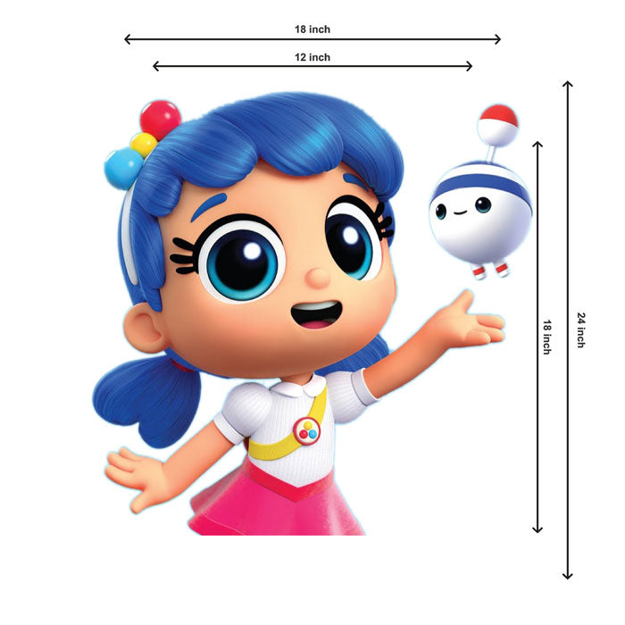 True & the Rainbow Kingdom Theme Cutout - BP 07