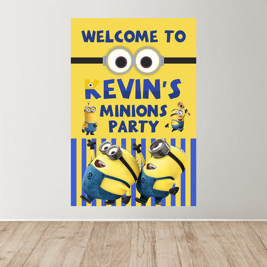 Minions Theme Welcome Board