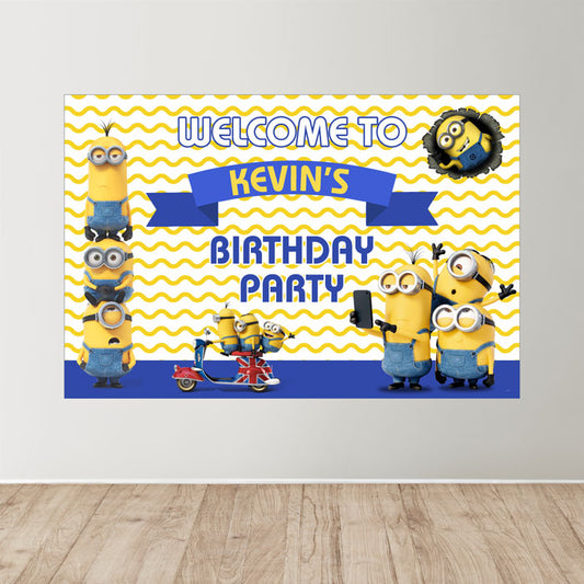 Minions Theme Personalized Welcome Board